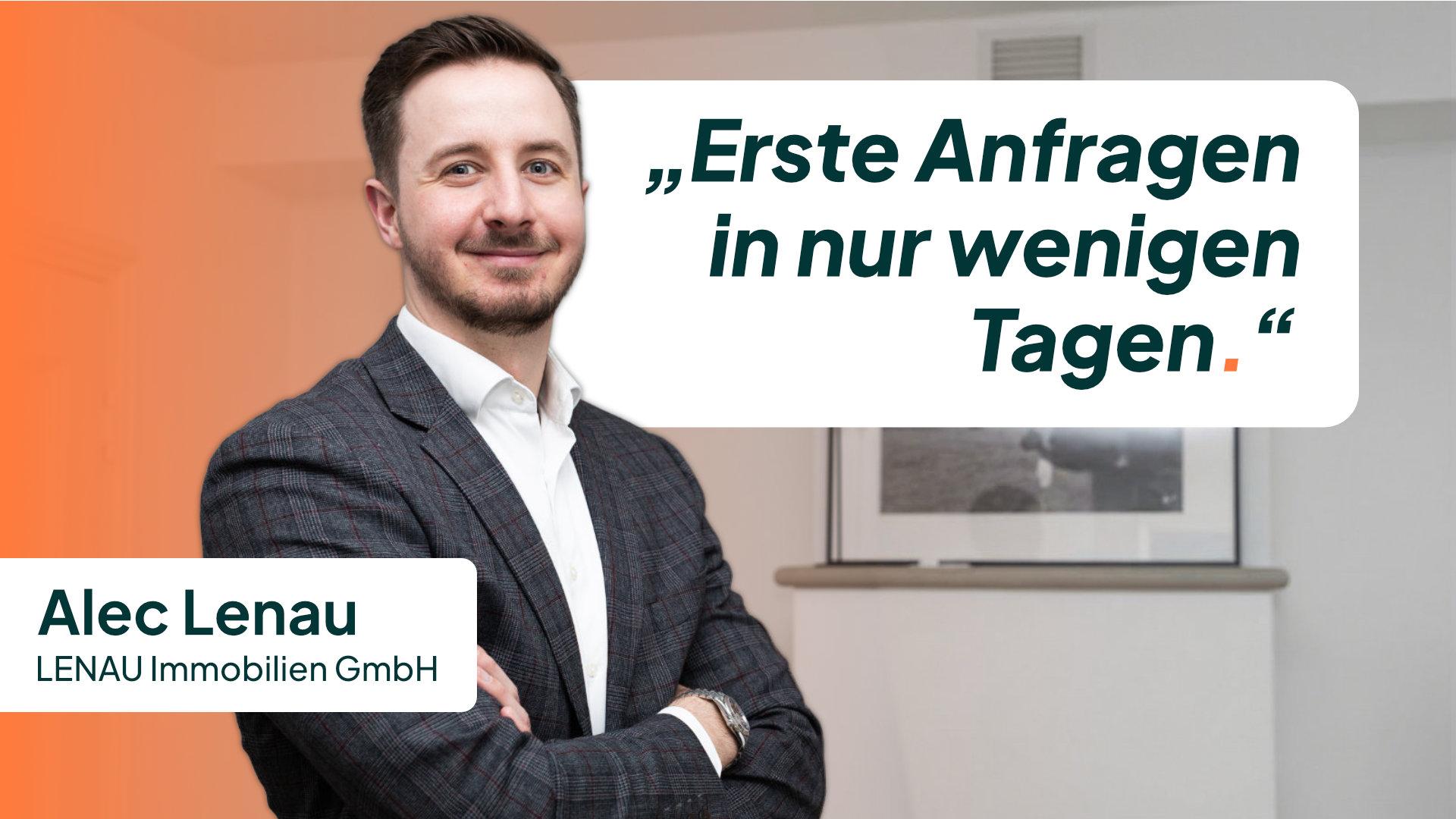Alec Lenau, Geschäftsführer bei LENAU Immobilien GmbH